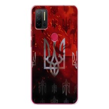 Украинские Чехлы для Ulefone Note 11P с картинкой УПА (AlphaPrint) (ГЕРБ УПА)