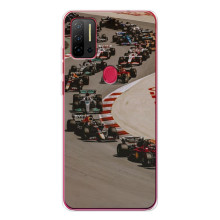 Чехол с прнтом Формула 1 на Ulefone Note 11P – Боліди на трасі