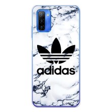 Чехлы Адидас для Ulefone Note 12 (AlphaPrint) (Адидас на мраморе)