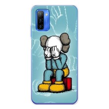 Чехлы для Ulefone Note 12 - Bearbrick Louis Vuitton (PREMIUMPrint) (Плач Bearbrick)