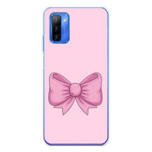 Чехол банты для Ulefone Note 12 – Розовый бантик