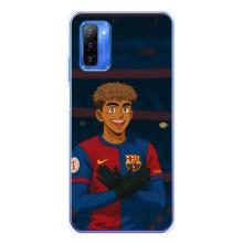 Чехол с футболистом Ламин Ямаль Ulefone Note 12 (Футболист Ямал)