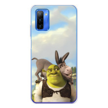 Чохол з мультфільмом Шрек на Ulefone Note 12 – Шрек і осел