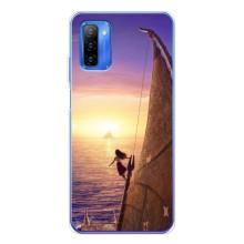 Чехол с мультфильмом Моана Ulefone Note 12 (Моана в море)
