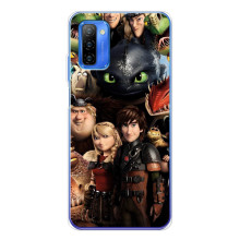 Чехол как приручить дракона на Ulefone Note 12 – Персонажи дракона