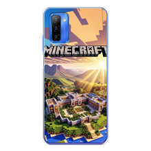 Чехол с картинками Майнкрафт для Нот 12 – Minecraft