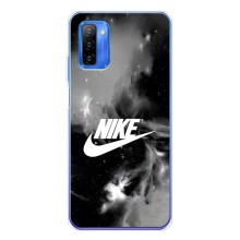 Чехол с логотипом Найк на Ulefone Note 12 – Найк дымчатый