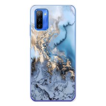 Мраморный чехол на Ulefone Note 12 (VPrint) (Нежный мрамор)