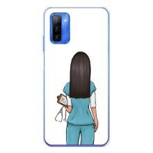 Силиконовый бампер (Работники) на Ulefone Note 12 – Доктор