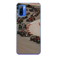 Чехол с прнтом Формула 1 на Ulefone Note 12 – Боліди на трасі