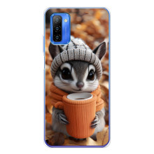 Друкований чохол 'Звірята з кавою' для Ulefone Note 12