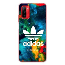 Чехлы Адидас для Ulefone Note 12P (AlphaPrint) (Яркий Адидас)