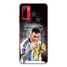 Чехлы для Ulefone Note 12P (Leo чемпион) (AlphaPrint) (Месси Чемпион)