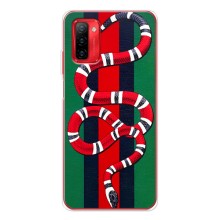 Чехлы ГУЧЧИ для Нот 12П (AlphaPrint) (Gucci змия)