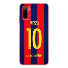 Чехлы Месси для Ulefone Note 12P (AlphaPrint) (Messi Barca 10)