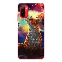 Чехлы с картинкой Лисички для Ulefone Note 12P (VPrint) (Лисица в космосе)