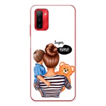 Чехол с печатью для Ulefone Note 12P - (Мама с ребенком) (AlphaPrint) (Мама с сыном)