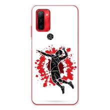 Чехлы с принтом Спортивная тематика для Ulefone Note 12P (Волейболист)