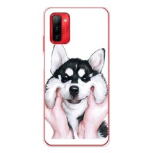 Чехлы с собаками для Ulefone Note 12P (VPrint) (Довольный Хаски)