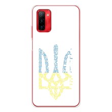 Чехлы для Ulefone Note 12P  Укр. Символика (AlphaPrint) (Герб из букв)