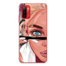 Чехол с печатью для Ulefone Note 12P - (Мода) (AlphaPrint) (Макияж)