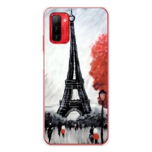 Чехол Эйфелева Башня для Ulefone Note 12P - (AlphaPrint) (Башня в Париже)