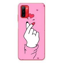 Чохол з принтом для Ulefone Note 12P (AlphaPrint - Знак сердечка)