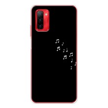 Чохол з картинками на чорному фоні для Ulefone Note 12P (Ноти)