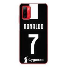 Чехол Криштиану Роналду для Ulefone Note 12P (AlphaPrint) (RONALDO 7)