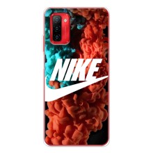 Чехол для Ulefone Note 12P - с принтом Найк (AlphaPrint) (Дымчатый найк)