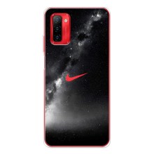 Чехол для Ulefone Note 12P - с принтом Найк (AlphaPrint) (Найк красный)