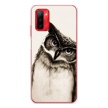 Чехол с птицами на Ulefone Note 12P (VPrint) (Сова)