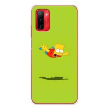 Чехол с Симпсонами для Ulefone Note 12P (VPrint) (Барт Симпсон)