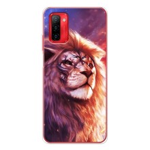 Чехол со Львом для Ulefone Note 12P (VPrint) (Красочный Лев)