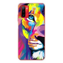Чехол со Львом для Ulefone Note 12P (VPrint) (Яркий Лев)