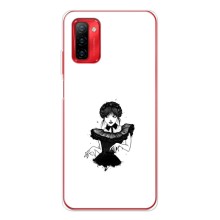Чехлы Венсдей на Ulefone Note 12P Уэнсдей (AlphaPrint) (танец Уэнздей)