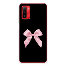 Чехол банты для Ulefone Note 12P – Бант на черном