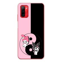 Чехол с кроликом Куроми на Ulefone Note 12P (Куроми Инь Янь)