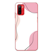 Чехол цветочный дизайн для Ulefone Note 12P – Розовый фон