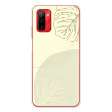 Чехол цветочный дизайн для Ulefone Note 12P – Зелёный фон