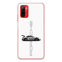 Чохол з авто Порше для Ulefone Note 12P – білий порше
