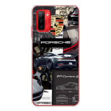 Чохол з авто Порше для Ulefone Note 12P – Колаж Порше
