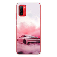 Чохол з авто Порше для Ulefone Note 12P – Рожевий Порше