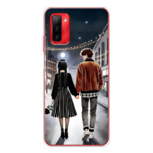 Чехол с дизайном Венздей 2 на Ulefone Note 12P – Уэнсдей и Тайлер