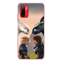 Чехол как приручить дракона на Ulefone Note 12P – Гикавка и Астрид