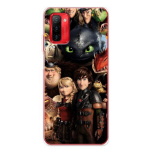 Чехол как приручить дракона на Ulefone Note 12P – Персонажи дракона