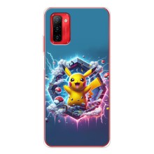 Чехол с Пикачу на Ulefone Note 12P (Лого Пикачу)