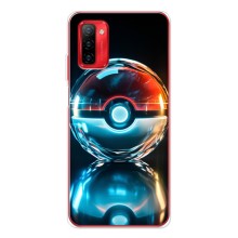 Чехол с Пикачу на Ulefone Note 12P (Мяч Пикачу)