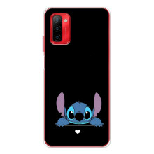 Чохол з принтом Стіч на Ulefone Note 12P – Стіч на чорному