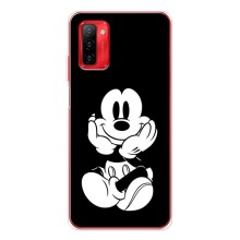 Эксклюзивный чехол для Ulefone Note 12P (AlphaPrint - Мультяшные) (Микки на черном)